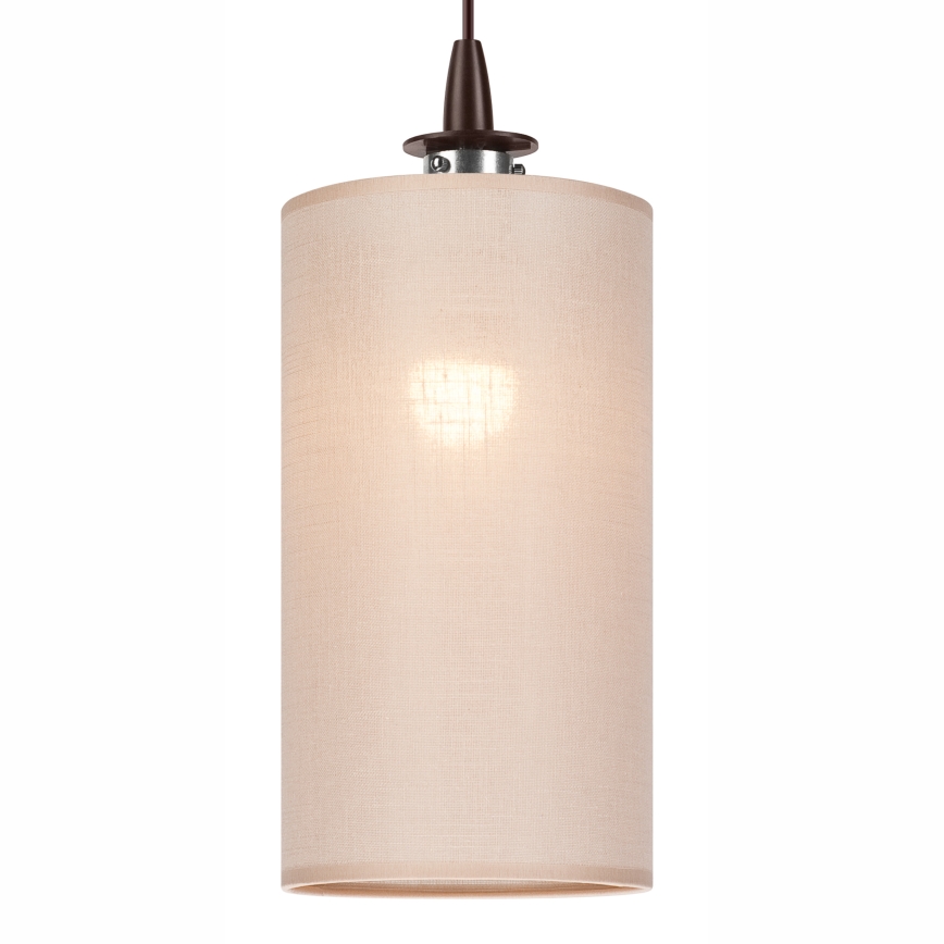 Suspension filaire LED NOEL MINI 1xE27/60W/230V beige
