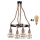 Suspension filaire LED ROPE ALEGRA 4xE27/10W/230V