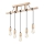 Suspension filaire LEON 5xE27/60W/230V - certifié FSC