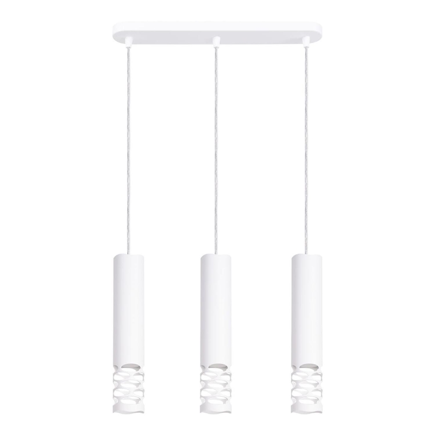 Suspension filaire LIRO 3xGU10/10W/230V blanc