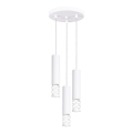 Suspension filaire LIRO 3xGU10/10W/230V blanc