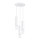 Suspension filaire LIRO 3xGU10/10W/230V blanc