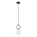 Suspension filaire LISTER 1xE14/10W/230V noir/blanc