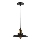 Suspension filaire LOFT 1xE27/60W/230V d. 22 cm noir