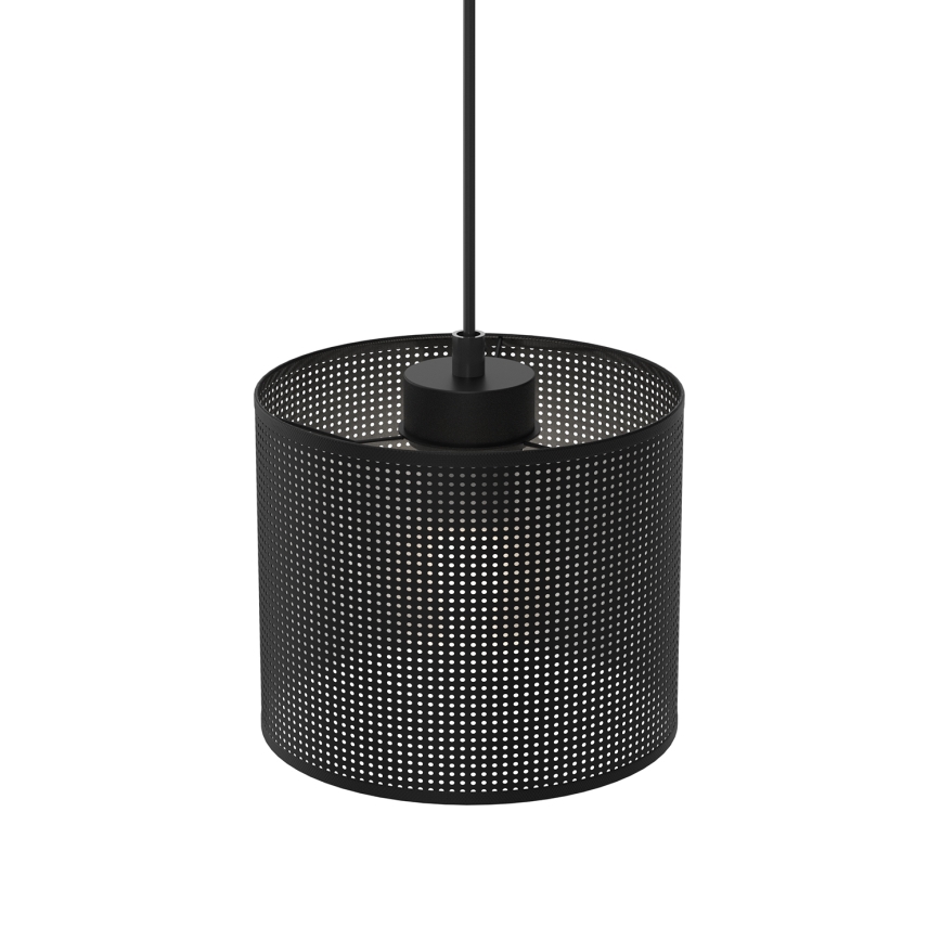 Suspension filaire LOFT SHADE 1xE27/60W/230V d. 18 cm noir