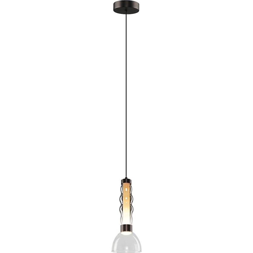 Suspension filaire LUCCO LED/13W/230V d. 15 cm fumé