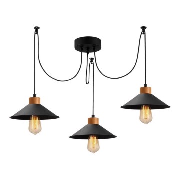 Suspension filaire MANAVGAT 3xE27/40W/230V araignée