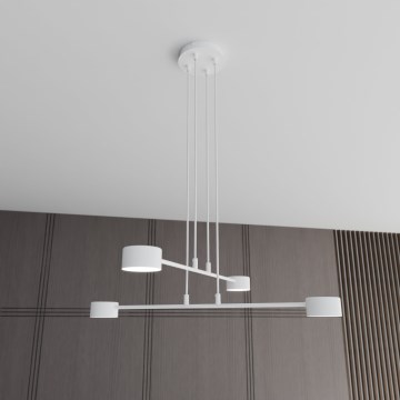 Suspension filaire MODUS 4xGX53/10W/230V blanc