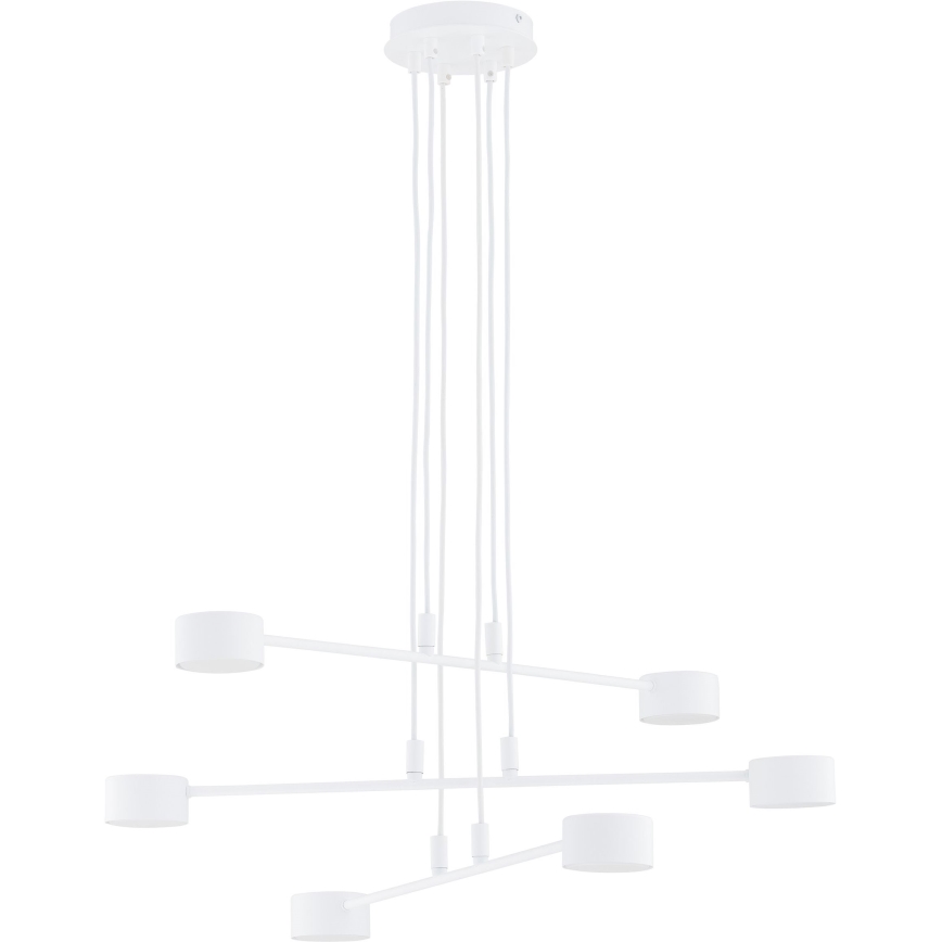 Suspension filaire MODUS 6xGX53/10W/230V blanc