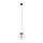 Suspension filaire NETUNO 1xE27/60W/230V chêne