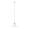 Suspension filaire NICO 1xE27/60W/230V blanche