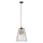 Suspension filaire ORAZIO 1xE27/60W/230V chêne - certifié FSC