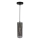 Suspension filaire PADOVA 1xE27/15W/230V noir