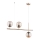 Suspension filaire PALERMO 3xE14/40W/230V
