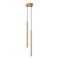 Suspension filaire PASTELO 2xG9/8W/230V doré