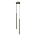 Suspension filaire PASTELO 2xG9/8W/230V vert
