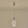 Suspension filaire PERFORATO LED/6,3W/230V 3000K chrome brillant d. 13 cm