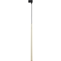 Suspension filaire pour système de rail monophasé PIANO 1xG9/8W/230V doré/noir