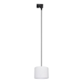 Suspension filaire pour système de rail monophasé TRACER 1xE27/15W/230V d. 20 cm noir/blanc