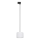 Suspension filaire pour système de rail monophasé TRACER 1xE27/15W/230V d. 20 cm noir/blanc