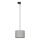 Suspension filaire pour système de rail monophasé TRACER 1xE27/15W/230V d. 30 cm noir/gris
