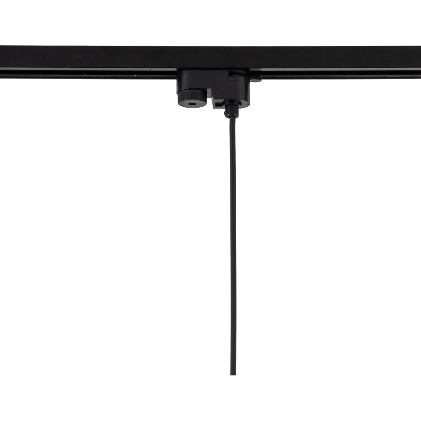 Suspension filaire pour système de rail monophasé TRACER 1xE27/15W/230V d. 30 cm noir/blanc