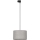 Suspension filaire pour système de rail triphasé TRACER 1xE27/15W/230V d. 38 cm noir/gris