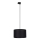 Suspension filaire pour système de rail triphasé TRACER 1xE27/15W/230V d. 38 cm noir