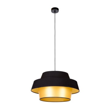 Suspension filaire PRETO GOLD 1xE27/60W/230V