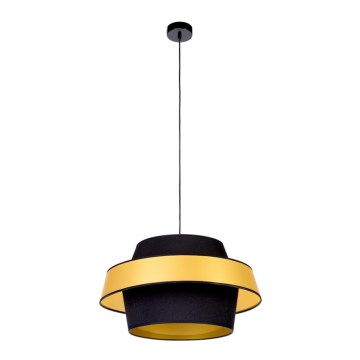 Suspension filaire PRETO GOLD 1xE27/60W/230V