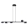 Suspension filaire PUNTO 5xGX53/12W/230V noir