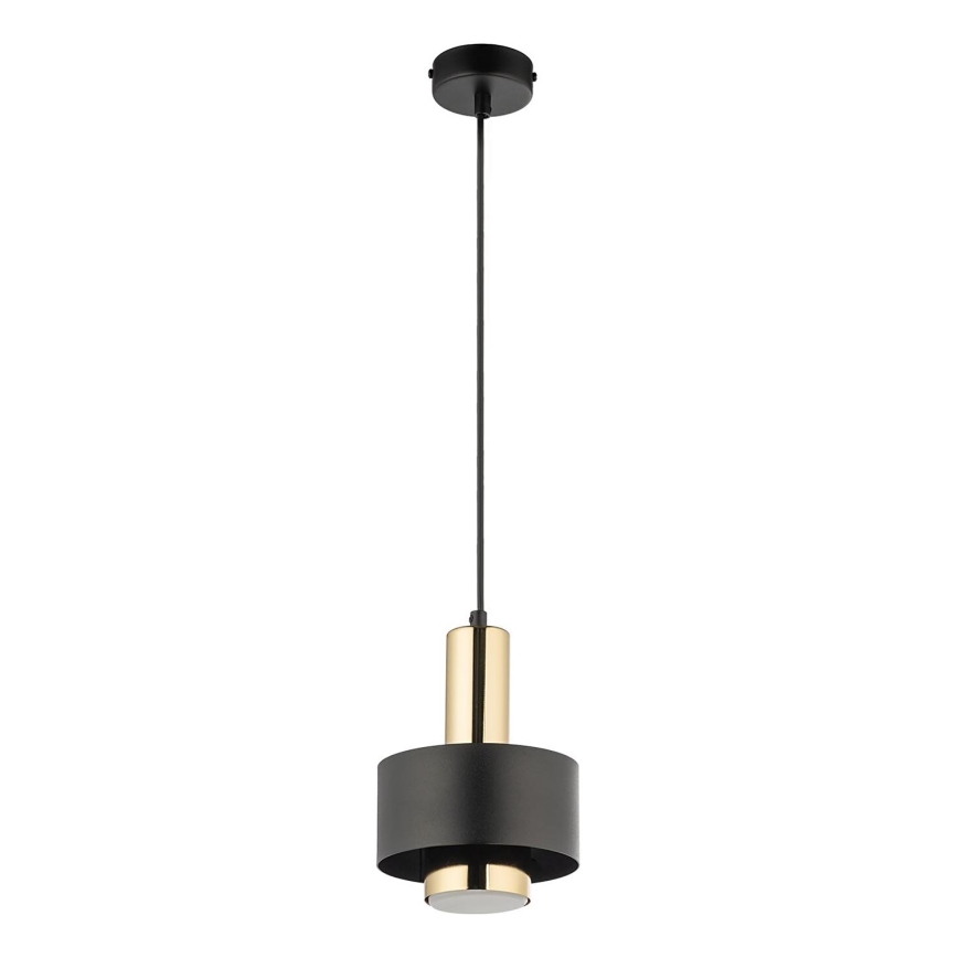Suspension filaire RIF LUX 1xGX53/12W/230V d. 15 cm noir/doré
