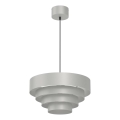 Suspension filaire RINGS 1xE27/15W/230V chrome brillant