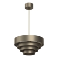 Suspension filaire RINGS 1xE27/15W/230V laiton