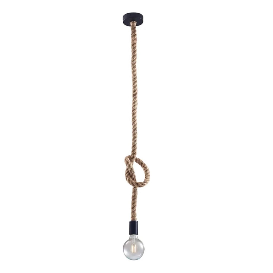 Suspension filaire ROPE 1xE27/12W/230V