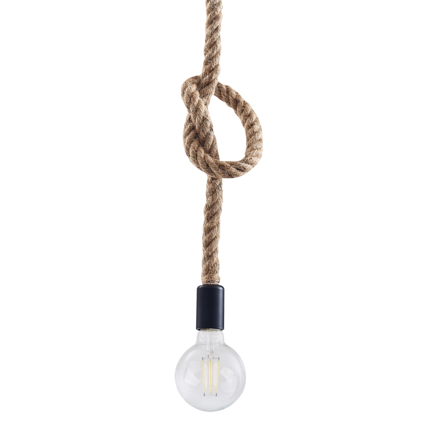 Suspension filaire ROPE 1xE27/12W/230V