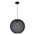 Suspension filaire SENSAI 1xE27/20W/230V d. 40 cm noir