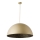 Suspension filaire SFERA 1xE27/60W/230V diam. 50 cm doré/noir