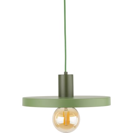 Suspension filaire SILA 1xE27/15W/230V d. 30 cm vert