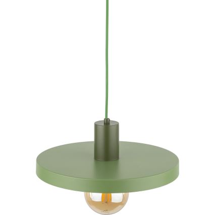 Suspension filaire SILA 1xE27/15W/230V d. 30 cm vert
