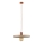 Suspension filaire SILA 1xE27/15W/230V d. 40 cm beige/brique