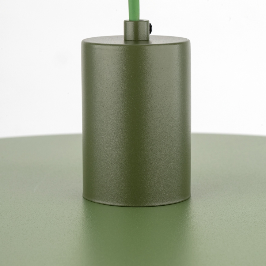 Suspension filaire SILA 1xE27/15W/230V d. 40 cm vert