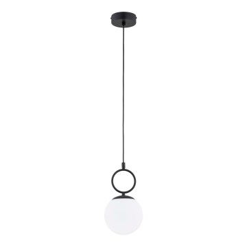 Suspension filaire SITRO 1xE14/10W/230V noir/blanc