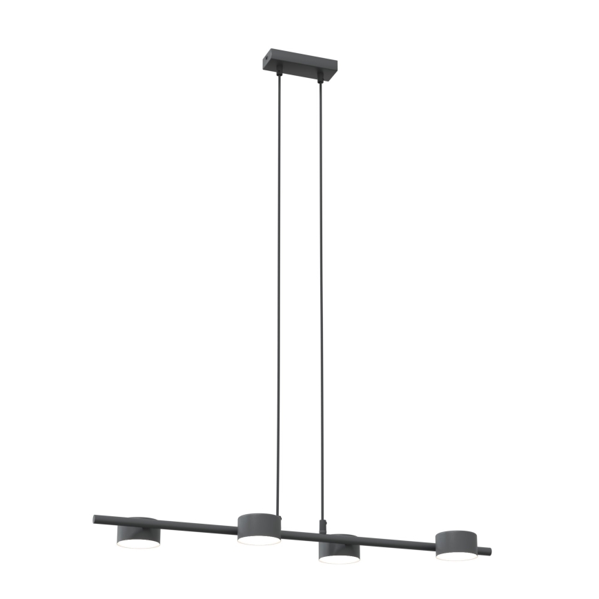 Suspension filaire SORA 4xGX53/12W/230V noir