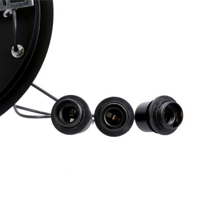 Suspension filaire SPIEGA 3xE27/60W/230V doré/noir