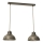 Suspension filaire SVEN 2xE27/15W/230V laiton