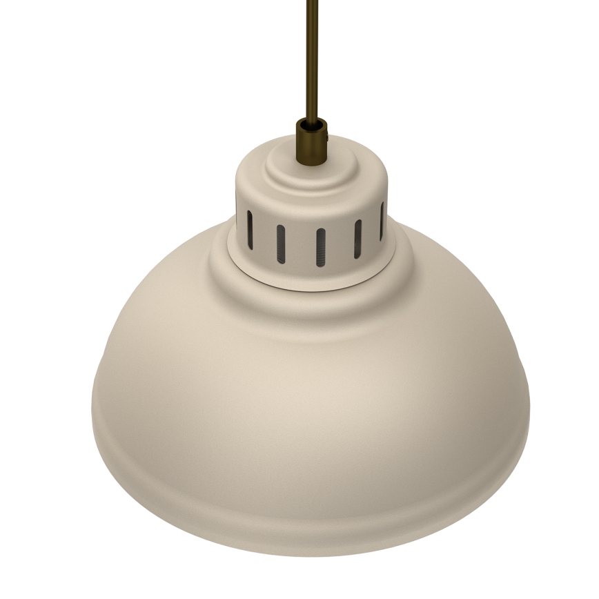 Suspension filaire SVEN 4xE27/15W/230V beige