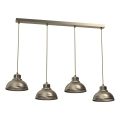 Suspension filaire SVEN 4xE27/15W/230V laiton