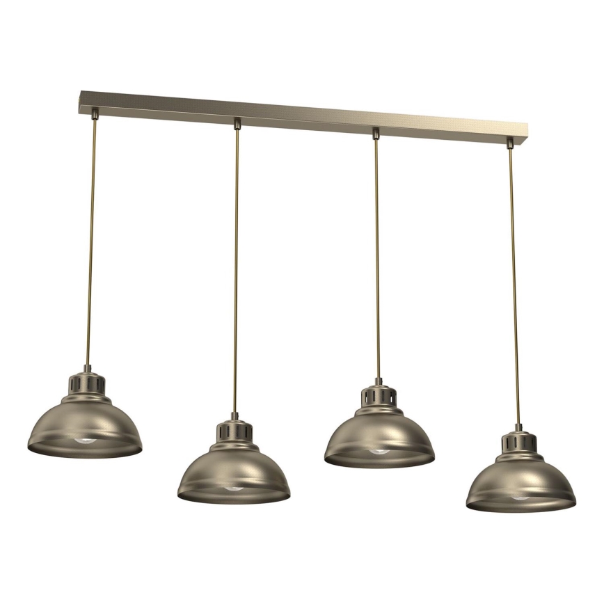 Suspension filaire SVEN 4xE27/15W/230V laiton