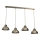 Suspension filaire SVEN 4xE27/15W/230V laiton